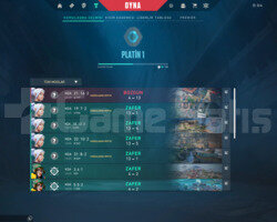 YENİ SEZON PLAT 1 - MAİL DEĞİŞEN - YÜKSEK MMR