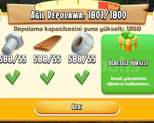 35+ LVL 1800 DEPOLU İÇİ AGİL DOLU OYUN