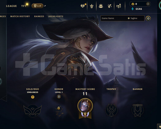 TR Unranked | 1 Kostüm - 23 Hero | LoL Hesap