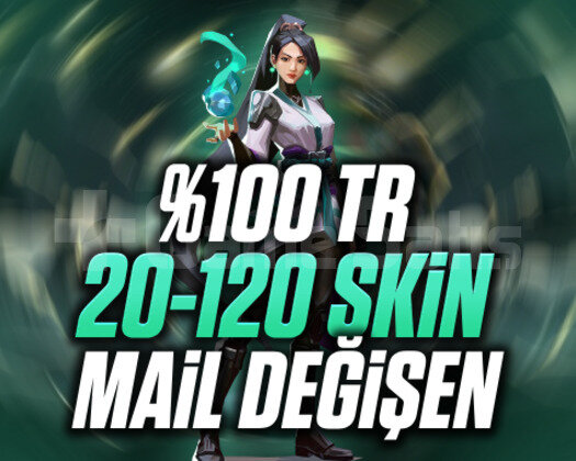 KESİN TR SUNUCU/ 20-120 SKİN MAİL DEĞİŞEN