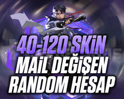 KESİN TR SUNUCU / 40-120 SKİN MAİL DEĞİŞEN
