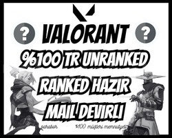 +TR UNRANKED VIP RANKED HAZIR - MAİL DEĞİŞEN