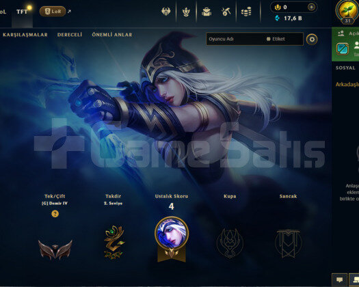 TR DEMİR 4 / 0LP S10 HESABI 17K MÖ
