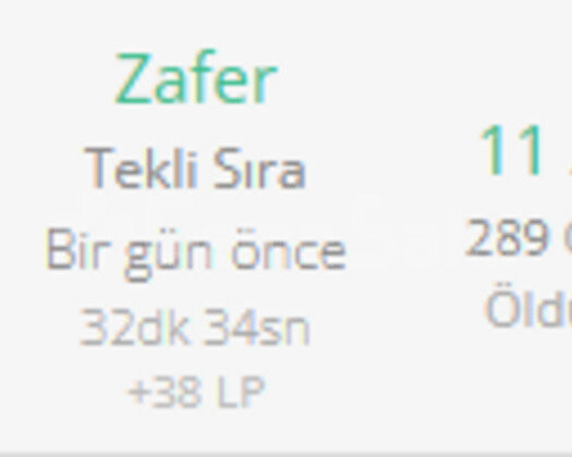 TR ZÜMRÜT 4 +60 WR TEMİZ HESAP