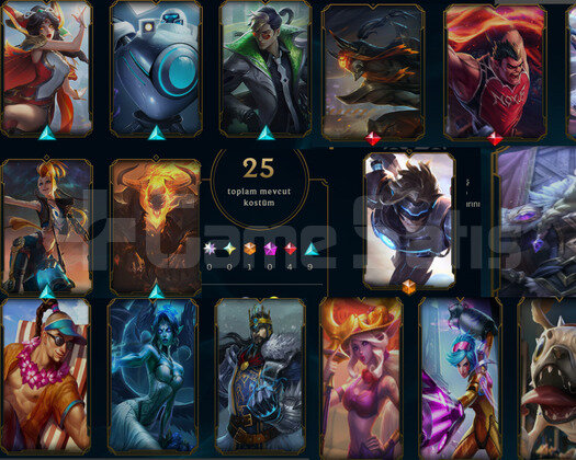TR TEK MAÇ GOLD1 14K ÖZ 25SKIN 74HERO MAİL DEĞİŞEN