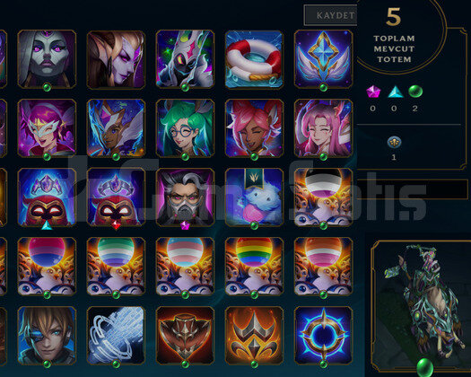 TR TEK MAÇ GOLD1 14K ÖZ 25SKIN 74HERO MAİL DEĞİŞEN