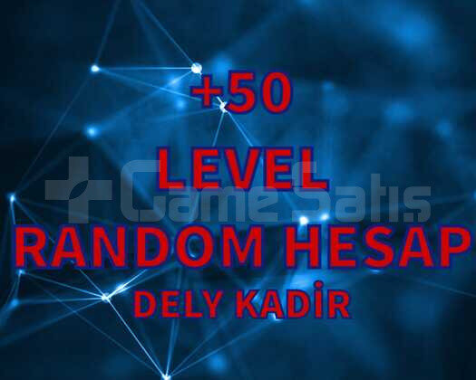 +50 LEVEL PUBG RANDOM HESAP