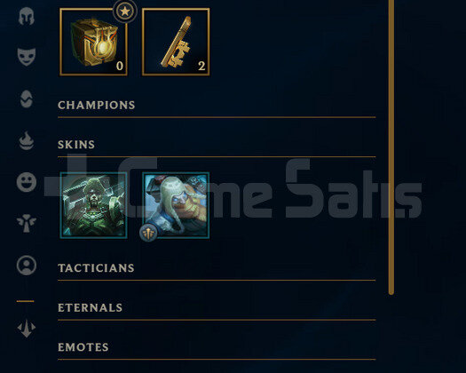 EUW Unranked | 1 Kostüm - 25K Mö | LoL Hesap