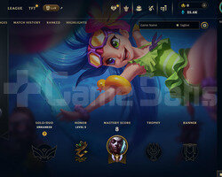 EUW Unranked | 1 Kostüm - 25K Mö | LoL Hesap