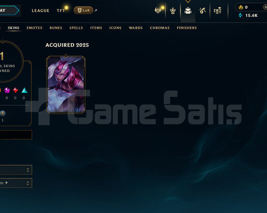 EUW Unranked | 1 Kostüm - 15K Mö | LoL Hesap