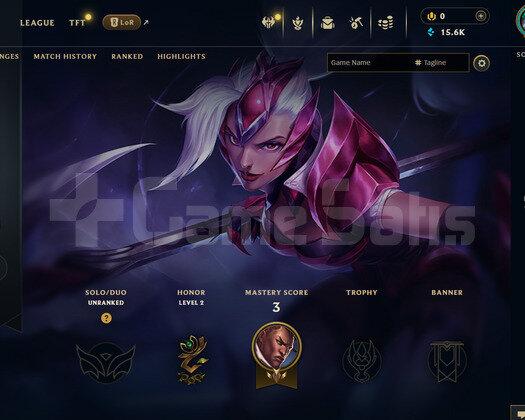 EUW Unranked | 1 Kostüm - 15K Mö | LoL Hesap