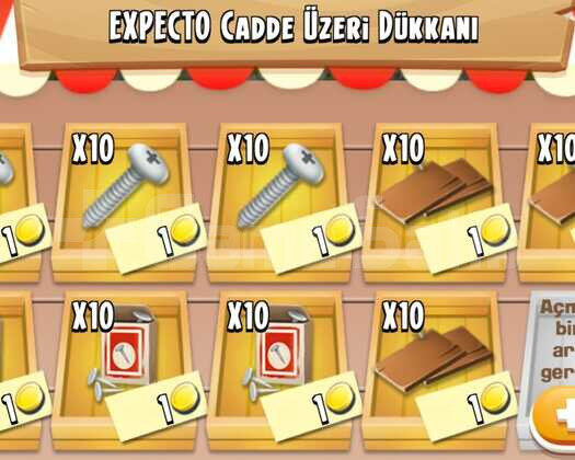 HAYDAY 89 ADET EŞİT AMBAR YÜKSELTME MALZEMESİ