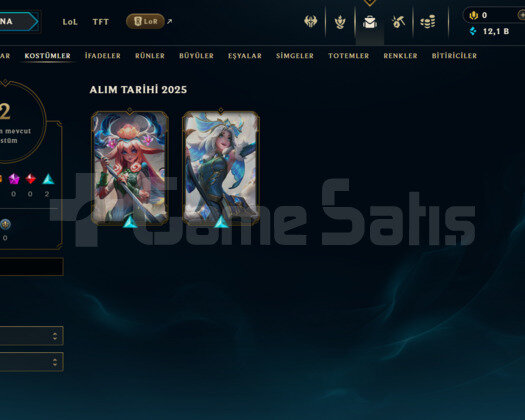 EUW SİLVER 4 / 2 KOSTÜM / 12K MÖ