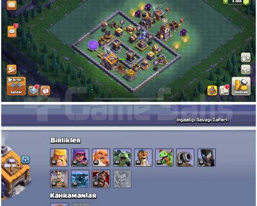 CLASH TH 10 MAX | 300 SEVİYE