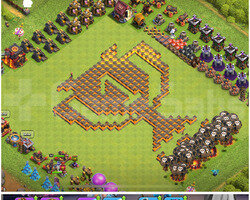 CLASH TH 10 MAX | 300 SEVİYE
