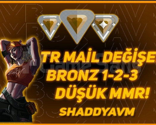TR - MAİL DEĞİŞEN - BRONZ 1-2-3 - ULTRA DÜŞÜK MMR