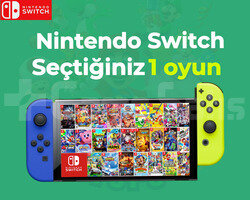 Nintendo Switch İstediğiniz 1 Oyun