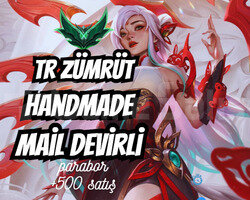 TR ZÜMRÜT/ MAIL DEVİRLİ / HANDMADE