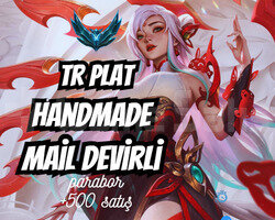 TR PLAT ÖNCEKİ SEZON DİA / MAIL DEVİRLİ / HANDMADE