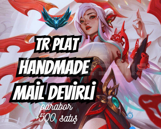 TR PLAT ÖNCEKİ SEZON DİA / MAIL DEVİRLİ / HANDMADE
