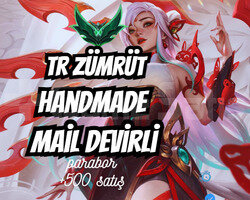 TR ZÜMRÜT/ MAIL DEVİRLİ / HANDMADE