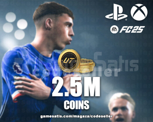 FC 25 2.5 MİLYON COINS / PS & XBOX