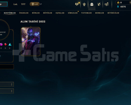 EUW DEMİR 4 / 0LP S11 HESABI