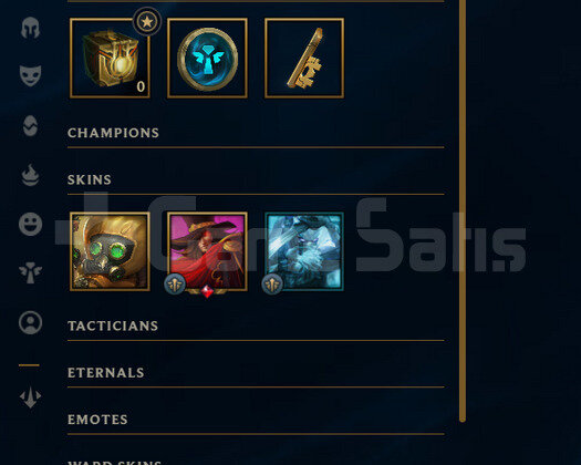 TR Unranked | 25 Hero - 3 İade Hakkı | LoL Hesap