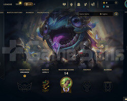 TR Unranked | 1 Kostüm - 24 Hero | LoL Hesap