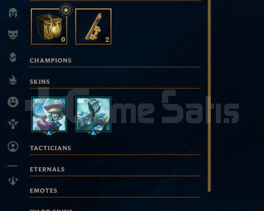 TR Unranked | 1 Kostüm - 16K Mö | LoL Hesap