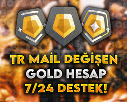 TR - GOLD , ALTIN - MAİL DEĞİŞEN - ELLE KASILMIŞ!