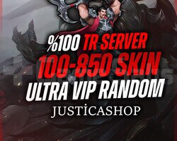 100 TR SERVER  100-850 SKİN  R-VIP RANDOM