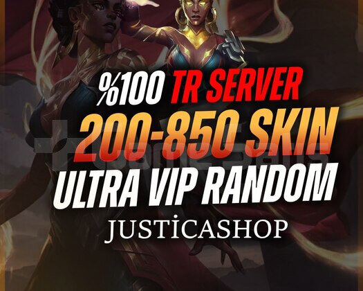 100 TR SERVER  200-850 SKİN  R-VIP RANDOM