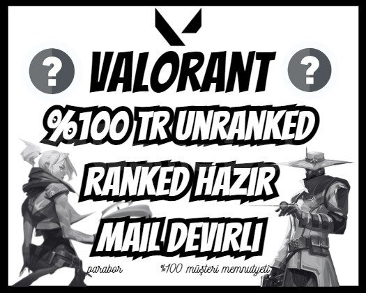 +TR UNRANKED VIP RANKED HAZIR - MAİL DEĞİŞEN