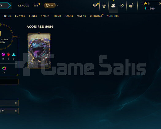 TR Unranked | 1 Kostüm - 26 Hero | LoL Hesap