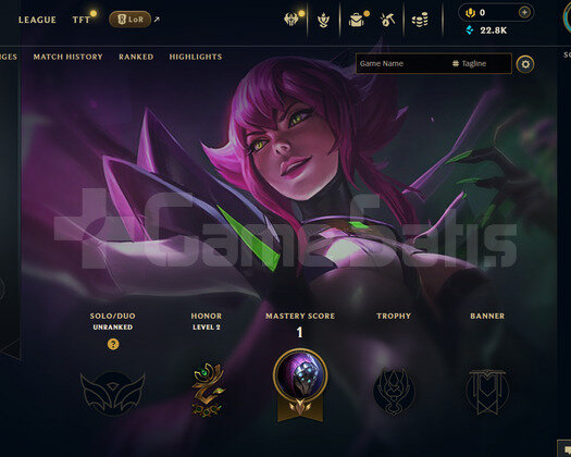 TR Unranked | 1 Kostüm - 22K Mö | LoL Hesap