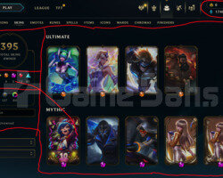355 LEVEL / 395 SKIN / FULL HERO / +MAIL