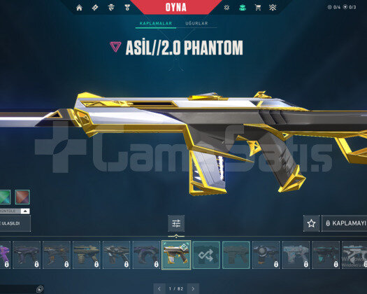 ASİL VANDAL VE ASİL PHANTOMLU ALTIN HESAP