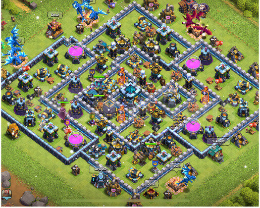 CLASH TH 13 MAX | 168 SEVİYE