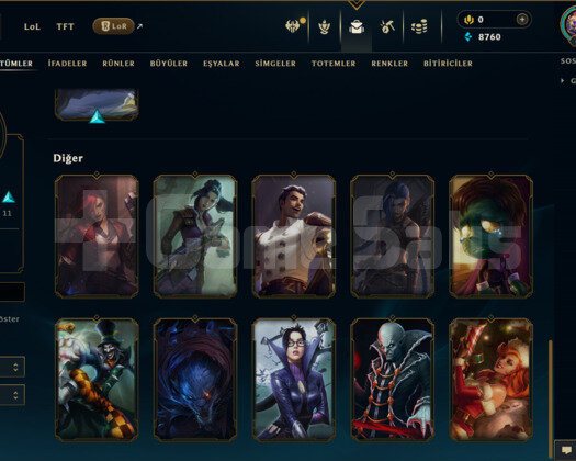 TR / 66 LEVEL / 23 SKİN / 54 HERO +MAİL+TELEFON