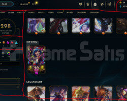 522 LEVEL / 298 SKIN / FULL HERO / +MAIL