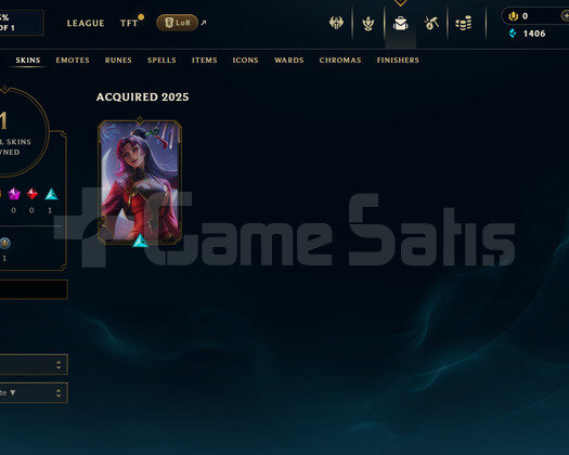 TR Unranked | 1 Kostüm - 30 Hero | LoL Hesap