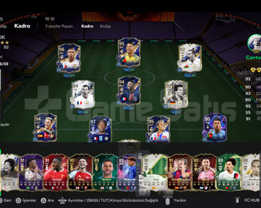 PC/ FULL TOTY TAKIM MBAPPE RONALDO  FODDER DOPDOLU