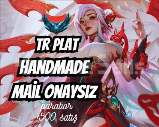 TR PLAT / MAIL ONAYSIZ / HANDMADE