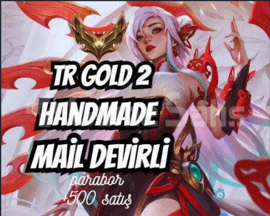 TR GOLD 2 66 WR/ 15K MÖ / MAIL DEVİRLİ / HANDMADE