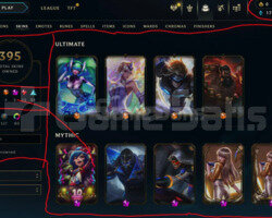 355 LEVEL / 395 SKIN / FULL HERO / +MAIL