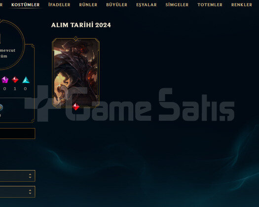 EUW Unranked | 1 Kostüm - 16 Hero | LoL Hesap