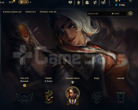 DERECELİ HAZIR / GEÇEN SEZON GOLD / TR