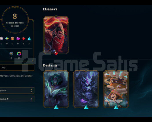 lol west mainlemelik master hesap