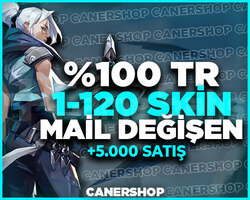 KESİN TR 1-120 SKİN Mail Değişen Vip Random
